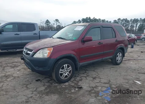2004 Honda Cr-V Ex from USA, damaged, VIN SHSRD78844U205013